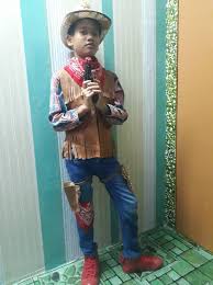 Ibu ayah perlu tanamkan semangat cintakan negara sempena bulan anak pasti teruja bila pakai baju merdeka, jom semak fesyen hari kebangsaan 2020! Modal Rm 4 20 Je Ibu Ni Buat Baju Cowboy Memang Kreatif Ni Step Nak Buatnya Keluarga