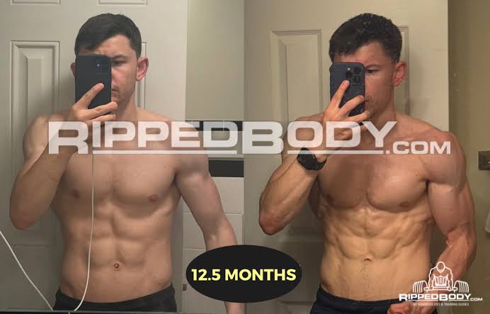 Consistent cutting combined with natural thermogenics reveals a defined physique, AI generated