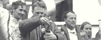 'i'm eating to live rather than living to eat': How The Tradition Of Spraying Champagne After A Race Began Dyler