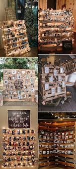 24 Diy Country Wedding Ideas With Pallets To Save Budget Emmalovesweddings Pallet Wedding Wedding Photo Display Rustic Wedding Photos