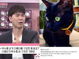23살 연하 박수홍, 결혼 발표보다 더 자랑하고픈 고양이 23살 연하의 여자친구와 깜짝 결혼 소식을 알린 박수홍이 변함없는 고양이 사랑을 뽐냈다. ì‹¤ì¸ê²Œ ë°•ìˆ˜í™ ê³ ì–'ì´ ê°œ9