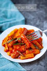 Korean street food is famous for flavor and this spicy tteokbokki doesn't disappoint: Easy Tteokbokki Korean Spicy Rice Cake Oh My Food Recipes