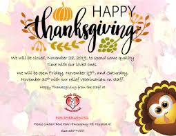 Maybe you would like to learn more about one of these? Happy Thanksgiving From Our Family To Yours Gentle Hearts Animal Hospital
