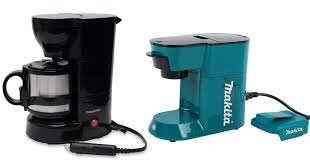 We love the roadpro coffee maker for a couple of reasons. Battery Powered Coffee Makers