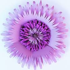 Esta Flor Gigante De Papel Seria Un Pedazo Hermoso De La Decoracion Para Una Boda Ev Plantillas Para Flores De Papel Flor De Paper Tutorial De Flores De Papel