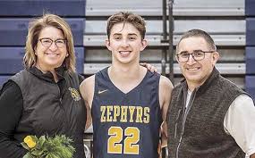 Zephyr cager's biggest fan is his dad, the wrestling coach