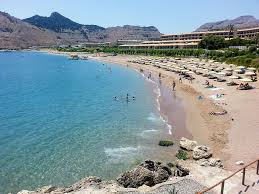 It is the work of the architects florestano di fausto and rodolfo petracco and was built in 1925, during the. Hd Wallpaper Summer Greece Rhodos Greek Blue Vacation Beach European Wallpaper Flare
