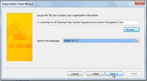 Automatic Creation Of Org Chart Using External Data In Visio