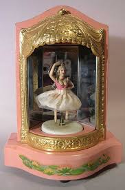 Mine didn't have the ballerina that twirled around as the music played though. Antique Ballerina Music Box Music Box Vintage Antique Music Box Music Box Jewelry