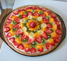 Fresh Fruit Dessert Pizza Healthy Easter Dessert Recipes Fruit Recipes Healthy Easter Dessert