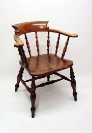 Fine antique chairs , singles, arm chairs, easy chairs, elbow chairs, pairs, sets, suites from the georgian, victorian and. Antique Victorian Smokers Bow Or Captains Chair Elm Beech Large Seat Wide Arms Antiques Co Uk