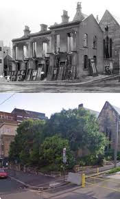 150 152 Bourke Street Darlinghurst In 1923 And 2009 1923 City Of Sydney Archives 2009 Google Street Vie Australia History Old Photos Google Street View