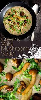 Cream Of Wild Mushroom Soup Recipe Wild Mushroom Soup Easy Soup Recipes Healthy Soup Recipes