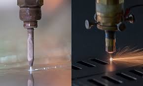 A laser cutter is a prototyping and manufacturing tool used primarily by engineers, designers, and artists to cut and etch into flat material. Laser Cutter Vs Waterjet Cutting 5 Points To Set Them Apart