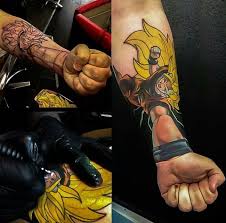 Dragon ball z tattoo arm. Get Inked Funny Tattoos To Make You Laugh Top5 Z Tattoo Best Tattoo Designs Funny Tattoos