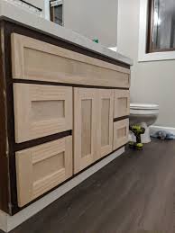 Paint grade cabinet doors are for priming and painting only. Diy Bathroom Vanity Makeover