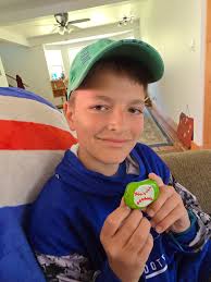 Ted and I found another one at the stadium.