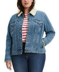 سكولي يصدق مسطحة levis womens plus size original trucker jackets at amazon  womens coats shop - onlinenglishacademy.com