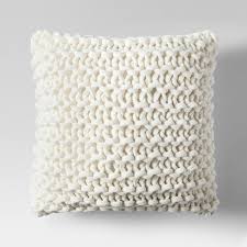 Large Knit Throw Pillow Project 62 Target 35 Via Polyvore Featuring Home Home Decor Throw Pillows Targe Knitted Throws Throw Pillows Pillow Projects