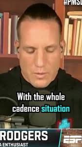 "Great question AJ 😂😂 I've used my cadence my entire career and  everything that we do in the game we do in practice.. It's a weapon for us  and we've just gotta stay onside.. The cadence is the cadence ...