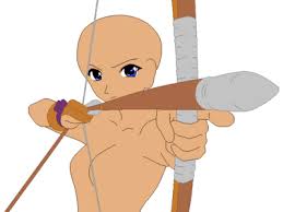 Anime Girl With Bow And Arrow Base Here are some poses where the individual is using a bow and arrow. anime girl with bow and arrow base