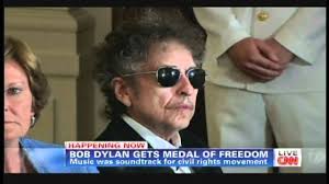 Video/ Audio: Bob Dylan Receives Presidential Medal of Freedom