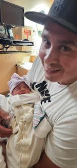 Introduction of new family member Olivia Grace Gonzalez