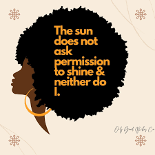 Black Woman Inspirational Quote - Etsy