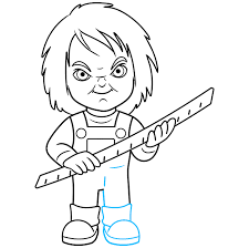Ana and elsa are two beautiful women in. How To Draw Chucky Really Easy Drawing Tutorial