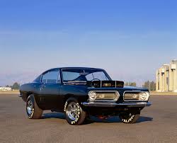 Image result for Black 1968 Barracuda