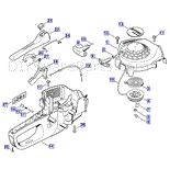 Stihl Hs 45 Petrol Hedgetrimmer Hs45 Parts Diagram