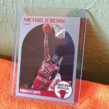 57 graded a pristine 10 by sgc. Rare 1990 Michael Jordan Nba Hoops Collector Card 65 By Esthersessentials13 On Etsy Michael Jordan Cards Collectible Cards