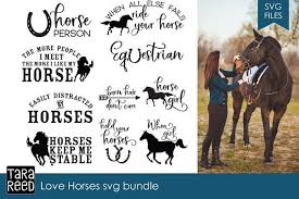 Love Horses Svg Bundle By Svg Bundles By Tara Reed On Creativemarket Horses Horse Stencil Red Heart Super Saver Yarn
