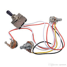 How to wire an s1 switch with a humbucker that has only 2 wires fender stratocaster guitar forum. 2021 3 Way Toggle Switch 500k Pots Wiring Harness For Lp 2 Humbucker Guitar With From Egetmart 10 06 Dhgate Com