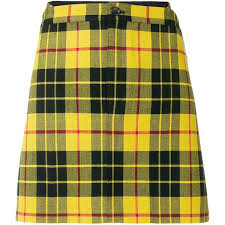 Black And Yellow Checkered Skirt Junya Watanabe Comme Des Garcons Tartan Mini Skirt 485 Liked On Polyvore Featuring Skirts Mini Skirts Bottoms Short Plaid Junya Watanabe My Style Style