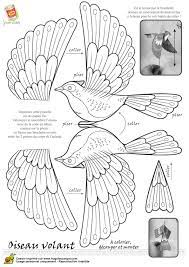 coloriages oiseau legende nb coloriage oiseaux en tissu papier vecteur de dessin couleur