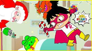 Learn about the sun for kids with ryan's world! Ryan Christmas Animation Story With Santa Delivering Presents Youtube