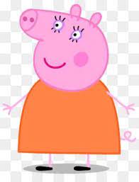 Daddy Pig Mummy Pig George Pig Animated Cartoon Espacio Free Png Downloads Peppa Pig Mummy Pig