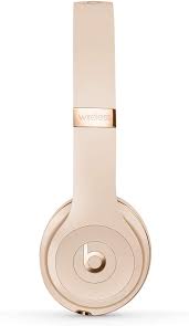 Beats solo 3 wireless (gold) at amazon for $124.95 beats solo 3 wireless: Amazon Com Beats Solo3 Wireless On Ear Headphones Apple W1 Headphone Chip Class 1 Bluetooth 40 Hours Of Listening Time Built In Microphone Satin Gold