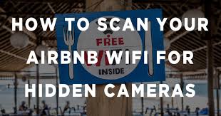 Apps to help out on your portable device for wifi issueswifi analyzer by facrproc for androidapple airport utility on ios. Airbnb How To Scan For Wifi Cameras