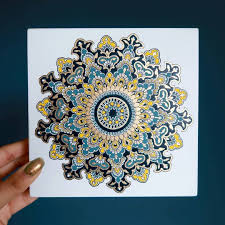 Swipe To See Solstice Sold The Beginning Available And A Commissioned Piece I Did For A Lovely Lady Out I Mandala Drawing Mandala Art Art Instructions