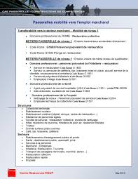 Les codes rome sont très utiles pour trouver un emploi sur le site de pôle emploi. Fiche Metier Et Passerelles Agent Polyvalent De Restauration Pdf Telechargement Gratuit