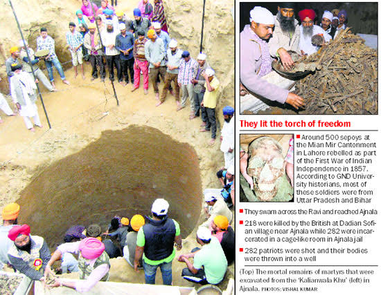 Ajnala Massacre of 1857 and its Rediscovery - Civilsdaily