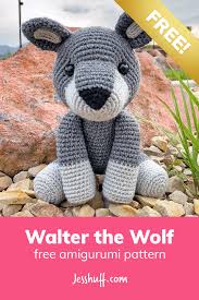 Walter The Wolf Free Amigurumi Pattern Crochet Amigurumi Free Patterns Crochet Amigurumi Free Crochet Wolf