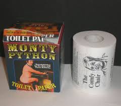 monty python toilet paper bathroom humour humor new never used odd novelty gift monty python bathroom humor novelty gifts