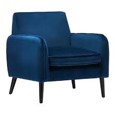 Portland Indigo Velvet Chair Velvet Chair Chair Home Republic