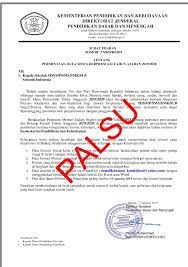 Supaya ada gambaran mari kita lihat. Surat Palsu Permintaan Data Siswa Dari Kemendikbud Beredar Di Nunukan Niaga Asia