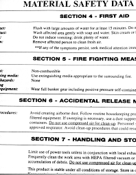 safety data sheet wikipedia