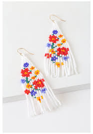 Pin On Beaded Earrings Diy