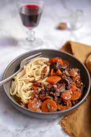 Joue De Bœuf Aux Carottes Recette Joue De Boeuf Carottes Joue De Boeuf Boeuf Carotte